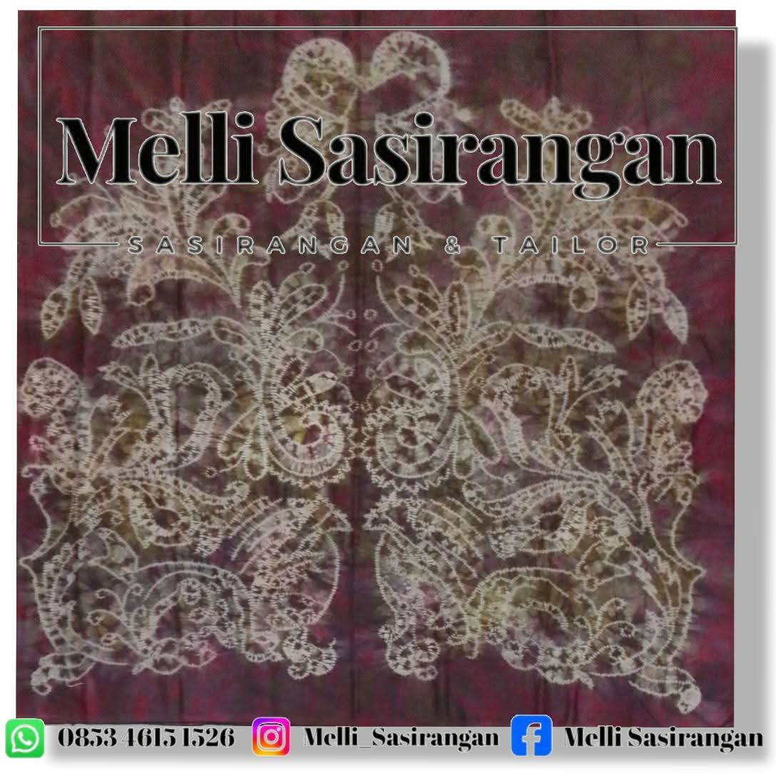 Kain Sasirangan Ungu
