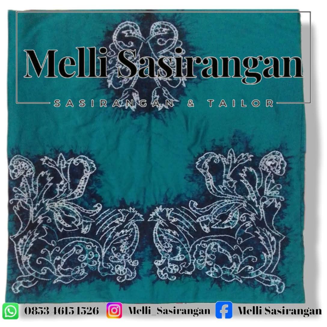 Kain Sasirangan Mandala Hijau